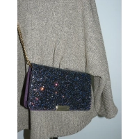 Beżowo złotawy sweter w stylu OVERSIZE z wydłużonym tyłem